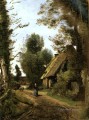 Saint Quentin Des Pres plein air Romanticism Jean Baptiste Camille Corot